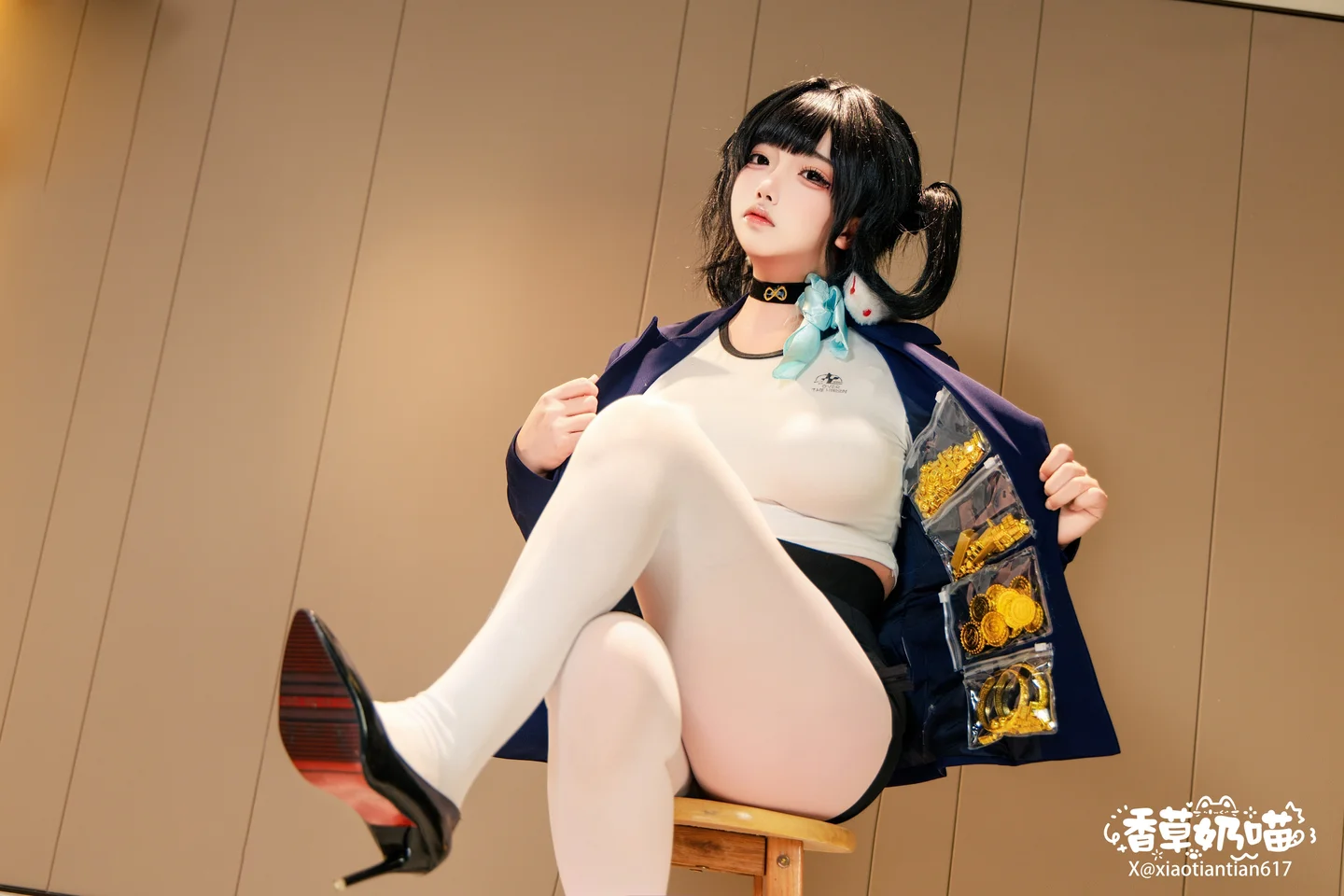 香草奶喵 - No.005 索拉 [136P,22V-2.36GB] tg@simisebaisi 【丝足阁】044.webp